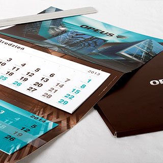kalendarze trójdzielne dla firmy